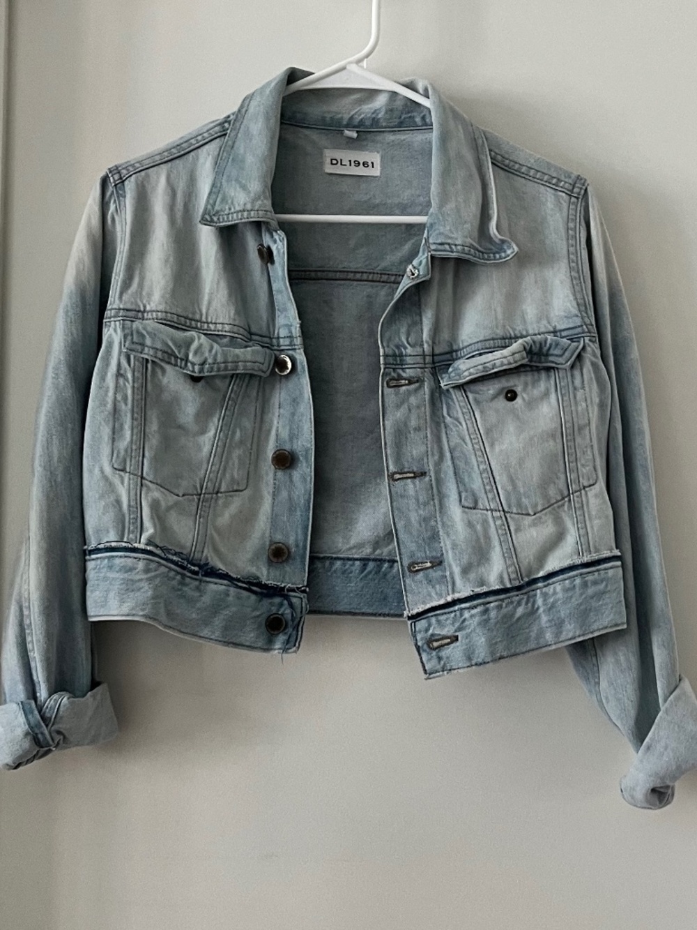 DL1961 Cropped Jean Jacket